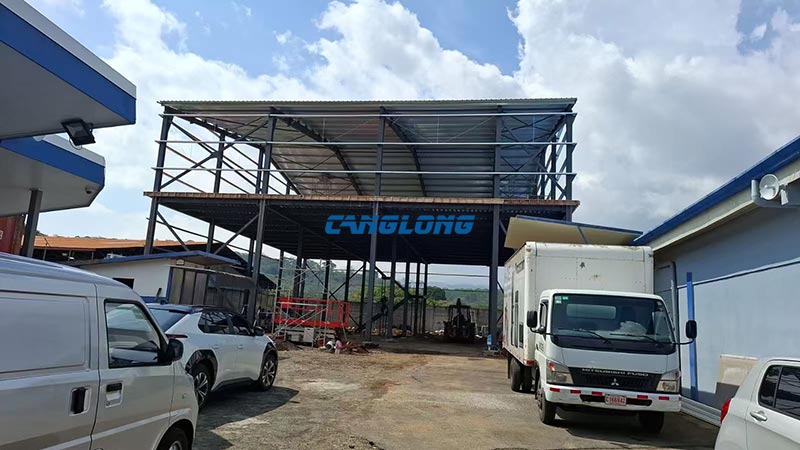 Costa Rica Two Story Warehouse Installation