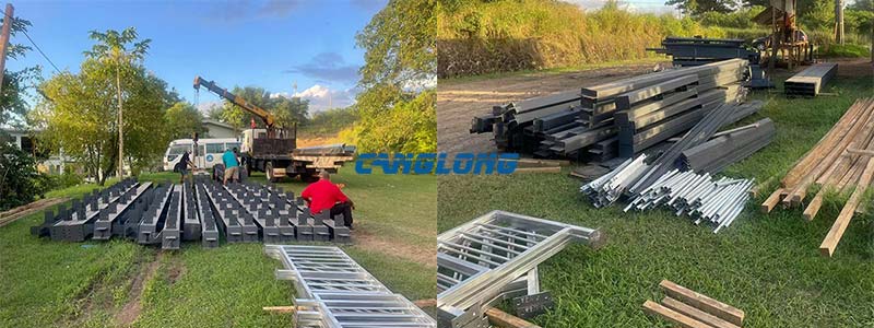 Fiji Church Steel Structure Arrived